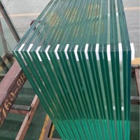 Verre feuilleté double de sécurité en PVB SG, trempé et flotté, transparent, pour salle de bain, extérieur, clôture solaire, garde-corps