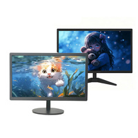 Monitor de 19/20/22 Pulgadas con Salida de Video 1K para PC, Computadora de Escritorio, Pantalla LED CCTV