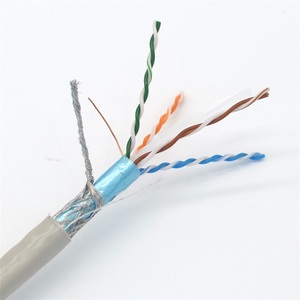 CCTV camera dây cat6 FTP LAN Cáp đồng ngoài trời CCA UTP <span class=keywords><strong>Cat</strong></span> <span class=keywords><strong>6</strong></span> cáp thông tin liên lạc - Product Image 3