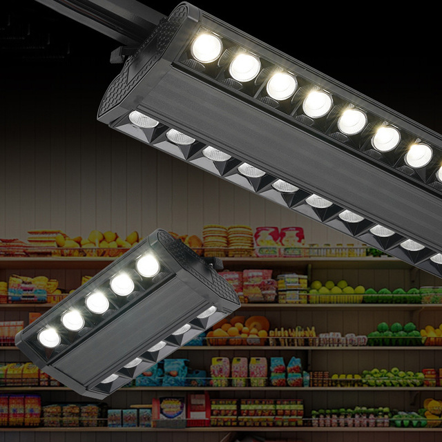 Pendant Hanging Linear Shop Lighting Interior Wall Lamps Ceiling Light Floodlight Indoor Magnet Ceiling Magnetic Led Track Light