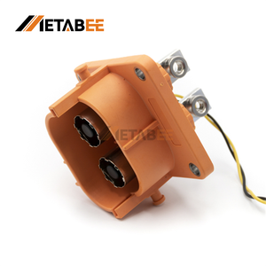 Bucle de enclavamiento de alto voltaje de 8mm HVIL Conector de 2 pines <span class=keywords><strong>Socket</strong></span> A Key 250A EV Storage Power - Product Image 1