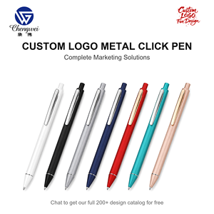 Stylo Gel Rétractable Personnalisé avec Logo <span class=keywords><strong>Métallique</strong></span>, Corps Mat, Cadeau Promotionnel pour Entreprise, Idéal pour le Bureau et l'École - Product Image 1