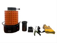 Four à fusionner l'or de 1 à 5 kg - Fonctionne avec de l'électricité à haute température et à haute efficacité, et est simple d'utilisation.