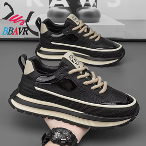 Zapatos Casuales de Estilo Vintage para Hombre, Cómodos, con Suela Suave, Altamente Versátiles, Deportivos, Populares, para Correr - Product Image 1
