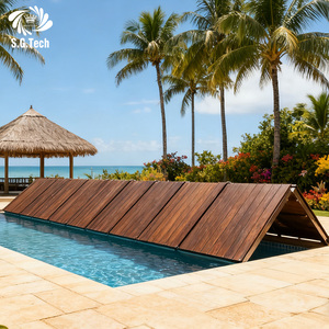 Couverture de <span class=keywords><strong>piscine</strong></span> pliable automatique de haute qualité Water Crown pour l'entretien des piscines, origine Guangdong - Product Image 3