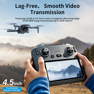 Drone 4K HD GPS ZD108 con Gimbal a 6 Assi, Pieghevole, in Plastica, Controllo Remoto e App, Trasmissione <span class=keywords><strong>3</strong></span>.5KM, Ideale per Principianti e Viaggi - Product Image 5