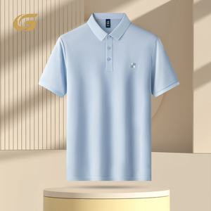 [Solo su misura] Polo estiva da uomo di alta qualità a maniche corte, traspirante | Risvolto, Logo personalizzato e ricamo - Product Image 3