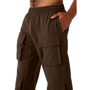 Venta caliente monos de alta calidad para hombres nuevos pantalones de jogging multibolsillo de diseño personalizado sueltos - Product Image 2