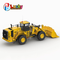 Huina K988 KABOLITE K988 1/14 modèle de chargeuse sur pneus hydraulique RC professionnel entièrement en métal