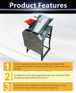 Hachoir et <span class=keywords><strong>trancheuse</strong></span> motorisé en acier inoxydable de haute qualité, double fonction pour radis et citrouille - Cuisine multifonctionnelle - Product Image 2