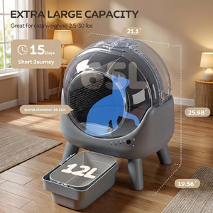 Hot New Automatic Cat <b>Litter</b> <b>Box</b> Generation Safety Anti-Pinch Smart Cat Toilet Intelligent Self Cleaning <b>Litter</b> <b>Box</b> for Cats - Product Image 2