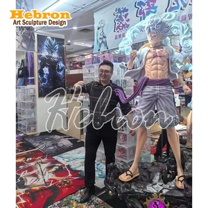 ฟิกเกอร์อนิเมะ ขนาดเท่าคนจริง วันพีซ เกียร์ <span class=keywords><strong>5</strong></span> ลูฟี่ งานปั้นเรซิ่น รูปปั้นลูฟี่และโซโล มีขาย - Product Image 2