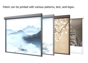 Persianas Enrollables Motorizadas Resistentes al Viento para Pérgola, Ajustables, para Exteriores, Protección Solar, Persianas Enrollables de Tela, Ventana Francesa, Estilo Romano - Product Image 6