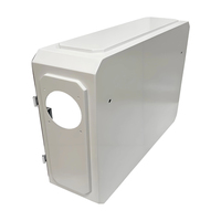 Composants de boîtier en acier inoxydable personnalisés OEM, revêtement en poudre, découpe laser de précision, fabrication métallique sur mesure