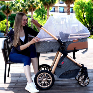 Carrito <span class=keywords><strong>de</strong></span> Bebé Plegable JXB <span class=keywords><strong>de</strong></span> Nuevo Diseño, Duradero, Plegable con una Mano, Tamaño Pequeño, Portátil, <span class=keywords><strong>para</strong></span> Viajes, con Asiento <span class=keywords><strong>para</strong></span> Automóvil - Product Image 4