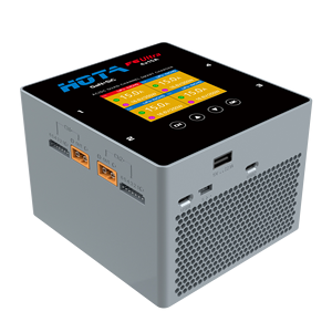 Cargador Inteligente HOTA F6 Ultra de 4 Canales, Modo Dual AC/DC, 10000W, 15A para Baterías Lipo, LiIon, NiMH con Nuevo USB Tipo-C - Product Image 2