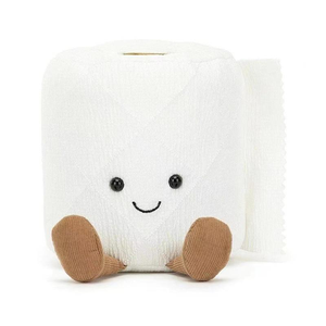 Peluche en forme de rouleau de papier toilette, décoration amusante pour salle de bain, poupée suspendue en mousse, cadeau fantaisie, rembourrée en mousse, 31-50 cm, 8-13 ans - Product Image 5