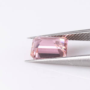 3*5mm-15*20mm Emerald Cut Czochralski Grown Yttrium <span class=keywords><strong>Aluminium</strong></span> Grenat YAG Pierres précieuses libres Synthétiques YAG Lab Created Pink YAG - Product Image 2