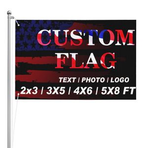 Promoción: Banderas Personalizadas de 3x5 pies para Exteriores, Doble Cara, Sublimación, Cualquier Diseño de Logotipo, Poliéster, con Protección - Product Image 2