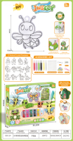 Édition de Noël : Peinture Gel pour Enfants, Autocollants de Fenêtre en Verre à Séchage Naturel, Pendentifs 3D Dessins Animés, Peinture DIY
