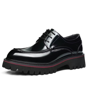 Zapatos Oxford de Cuero Vacuno de Lujo para Hombre, Formales, de Negocios, para Bodas, Oficina, Antideslizantes, Transpirables, Cómodos e Impermeables - Product Image 5