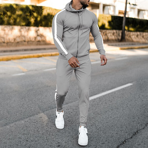 Completo Sportivo da <span class=keywords><strong>Uomo</strong></span> Personalizzato in Maglia di Spandex/Cotone Tinta Unita ad Asciugatura Rapida per Palestra, Fitness, Basket e Jogging - Product Image 6