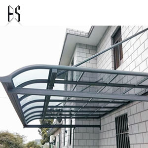 <span class=keywords><strong>Auvent</strong></span> de haute qualité <span class=keywords><strong>en</strong></span> alliage d'aluminium personnalisé, panneau <span class=keywords><strong>en</strong></span> polycarbonate PC, imperméable et résistant au soleil - Product Image 6