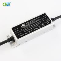 Controlador LED IP66 de 50W de alta calidad, rentable e impermeable, fuente de alimentación para farolas al aire libre