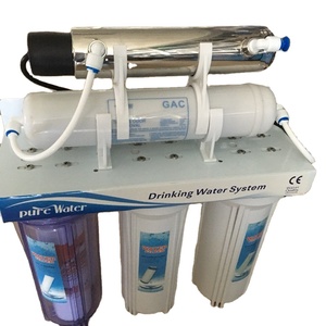 Caldo-vendita a 5 stadi manuale per uso domestico e alberghiero filtro per l'acqua/depuratore d'acqua con rubinetto intelligente UV - Product Image 5