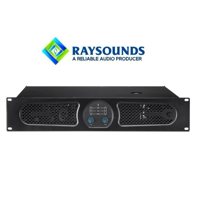 Professional 1 Channel Metal Audio Power Amplifier A1000 1000W RMS 2U Rack Mount PA OEM ODM Factory Direct