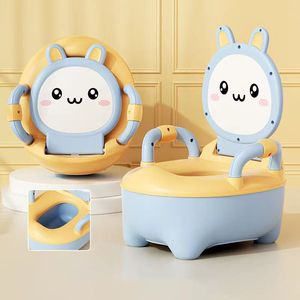 Portable Kids Cute Plastic Carton Duck Toilet for Baby Bathroom Toddler Child <strong>Potty</strong> <strong>Training</strong> - Product Image 4