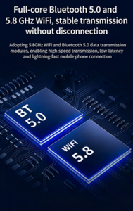 อะแดปเตอร์ CarPlay ไร้สายรุ่นล่าสุด AI Box พร้อม Wireless CarPlay และ Android Auto 2 in 1 สมาร์ทดองเกิล เพิ่มแอปพลิเคชันเข้ากับหน้าจอรถยนต์ - Product Image 3