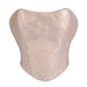<span class=keywords><strong>Corsetto</strong></span> Modellante Senza Spalline con Motivo a Palazzo, Top Modellante per Donna in Poliestere Leggero e Sottile, per Forniture all'Ingrosso - Product Image 1