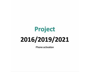 Activación Telefónica para Servidor Empresarial, Project Professional <span class=keywords><strong>2016</strong></span>/2019/2021, Software <span class=keywords><strong>Office</strong></span> 2021, Envío en Línea Disponible - Product Image 3