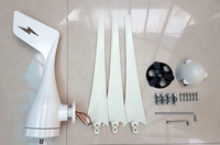 Éolienne convertissant l'énergie du ventilateur en électricité, générateur électrique, micro-éolienne 220V mini