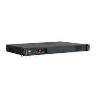 WiFi BT模块 1U 服务器 IPC100U 薄型工业电脑，配备 N100 CPU DDR4 4G 8G 16G 内存 M.2 SSD RS232/RS485 Realtek 8111H LAN