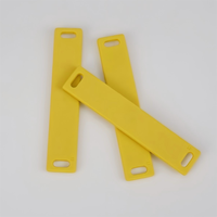 Chip Impinj Monza R6 de 840Mhz ~ 960Mhz UHF RFID de Silicona Flexible Anti-Metal Resistente al Agua EPC Global/ISO 18000-63