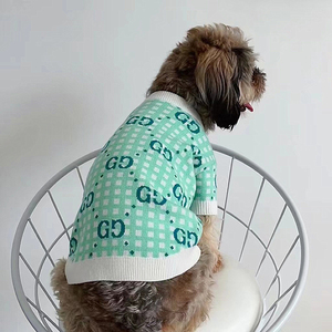 OEM/ODM personalizado perro cárdigan polar suéter perro polar gato tejido suéter dibujos animados <span class=keywords><strong>cachorro</strong></span> peluche mascota suéter al por mayor - Product Image 3