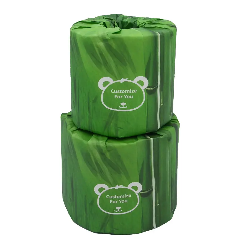Водорастворимая туалетная бумага мягкая и Гигиеничная 3-слойная тканевая бамбуковая туалетная бумага в рулоне