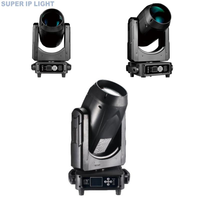 Projecteur à tête mobile 380W, ampoule 371W, DMX512 RDM, double prisme, 16 canaux, éclairage de scène DJ, discothèque, fête
