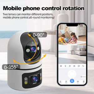 <b>Network</b> <b>Camera</b> 3 Million Pixels 200W Lens F2.0 Aperture Pan Tilt Night Vision Motion Detection Two Way Audio Cloud Storage - Product Image 3