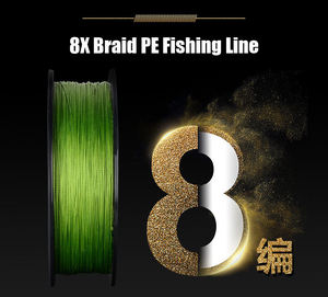 Ligne de pêche tressée en PE Sea Dragon King Feilong série huit 100m, matériel de pêche robuste Hercules - Product Image 2