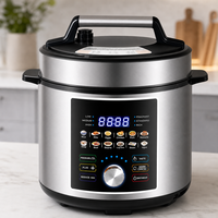 Vente en gros d'usine - Cuisinière électrique multifonctionnelle 12-en-1 de haute qualité pour la maison avec bol intérieur antiadhésif