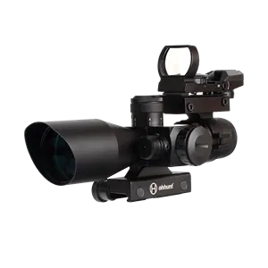ohhunt 2.5-10x40战术瞄准镜，带红色激光和全息绿色红点瞄准镜，用于狩猎