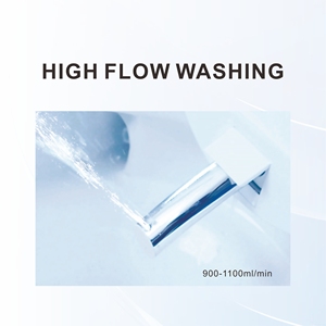 VIVI V90 WC intelligent monobloc moderne avec chasse automatique, télécommande, siège chauffant allongé, bidet intégré et évacuation en S - Product Image 5