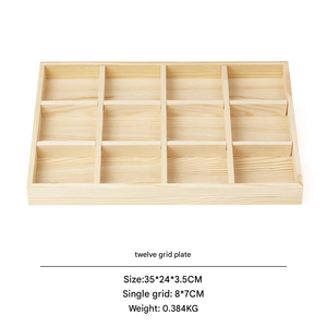 Plateaux de présentation de bijoux en bois de luxe sur mesure pour la vente en gros - Product Image 5