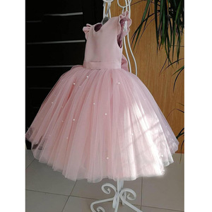 Robe de printemps-été haut de gamme pour filles - Nouveau produit - Style Princesse Étoile avec performance au piano grand format en tissu mousseline - Product Image 4