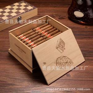 Boîte à cigares en bois sur mesure, humidor portable grande capacité, boîte de rangement pour l'âge et la conservation des cigares. - Product Image 3