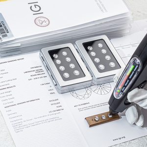 Mishang優れたステップカットルーズラボ作成ダイヤモンドD VVS VS VS HPHT CVD IGI証明書エメラルドラボ成長ダイヤモンド - Product Image 2