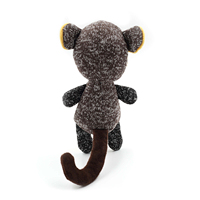 Fabrication de singe tricoté jouet en peluche couinement mâcher interactif jouets à mâcher pour animaux de compagnie pour la formation des chiens nettoyage des dents